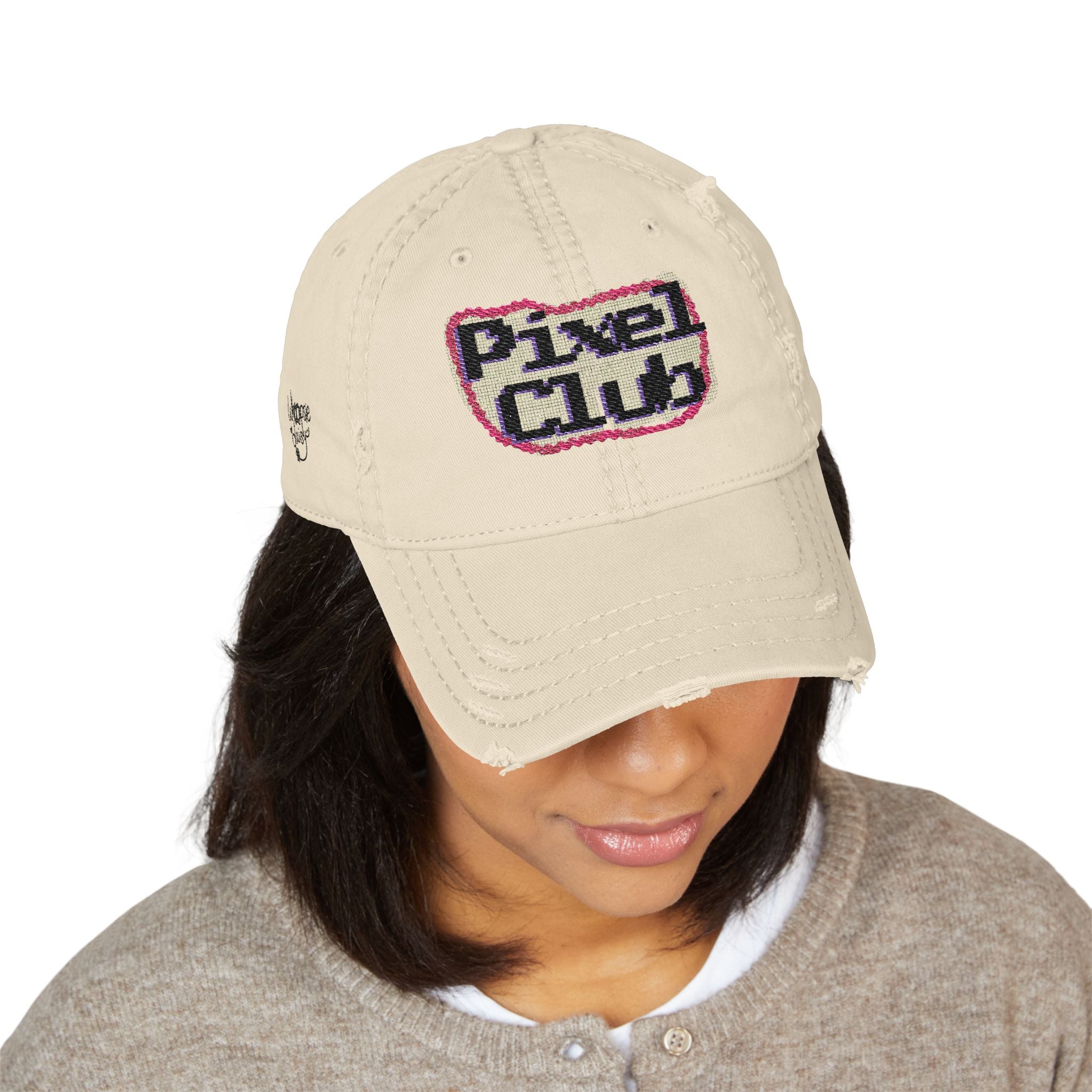 Distressed Dad Hat (Embroidery)