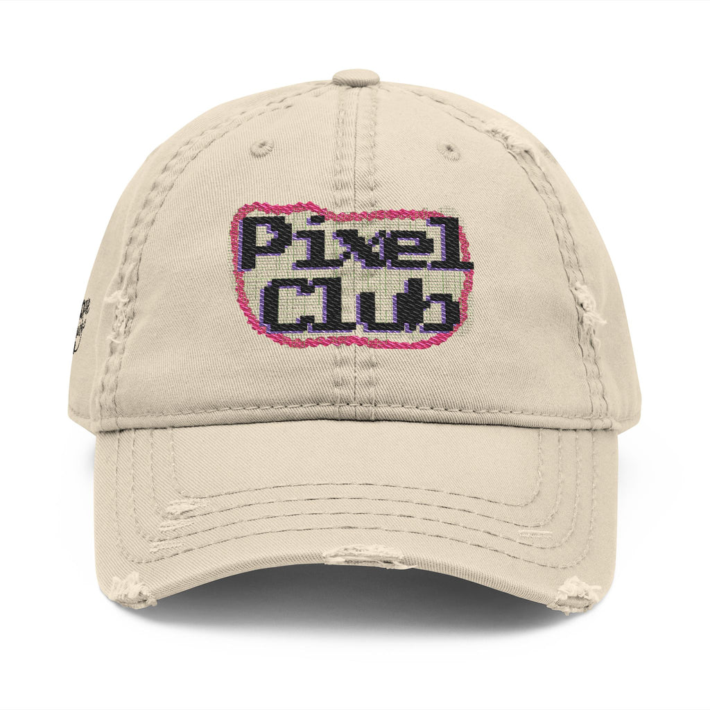 Distressed Dad Hat (Embroidery)