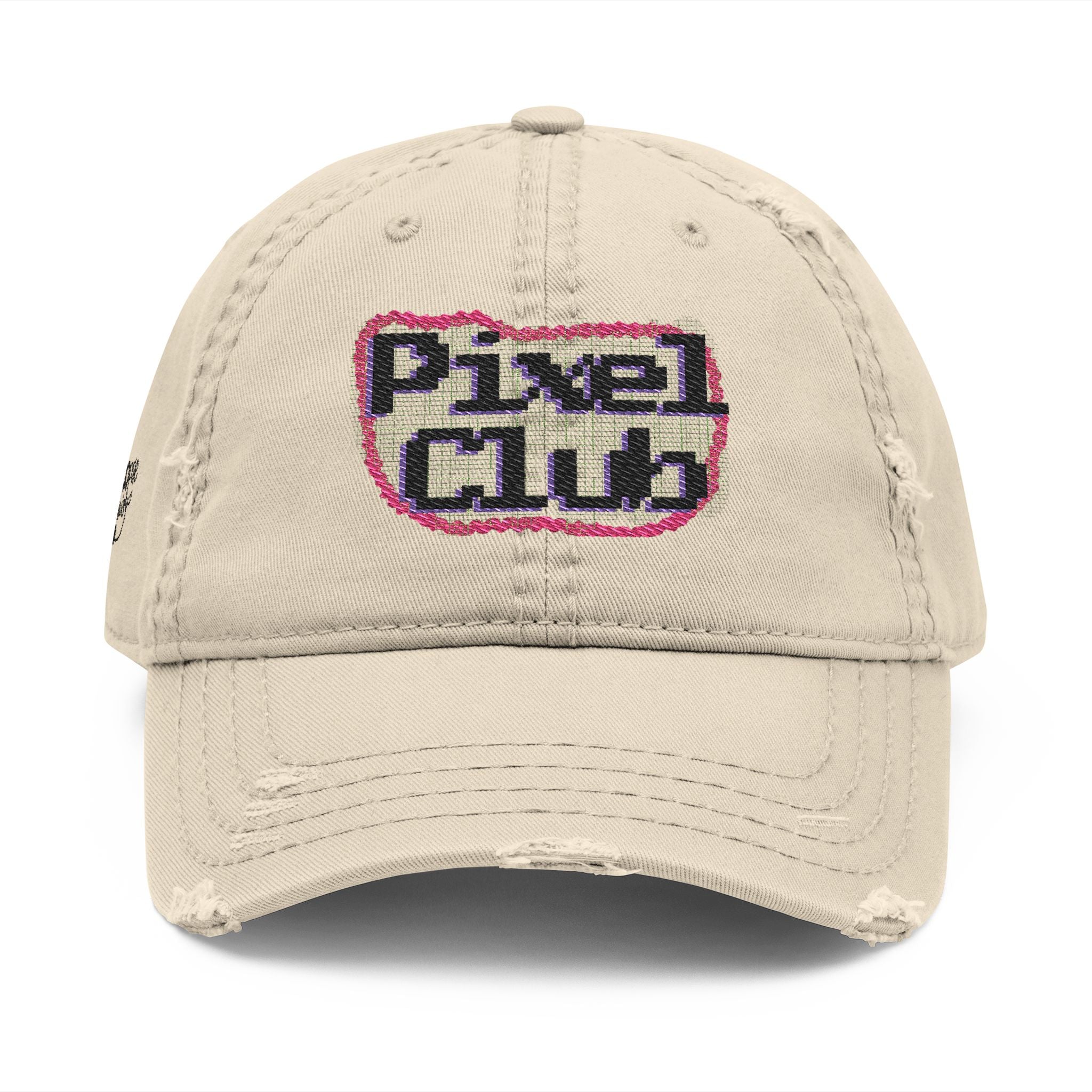 Distressed Dad Hat (Embroidery)