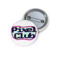 Pixel Club Pin Buttons
