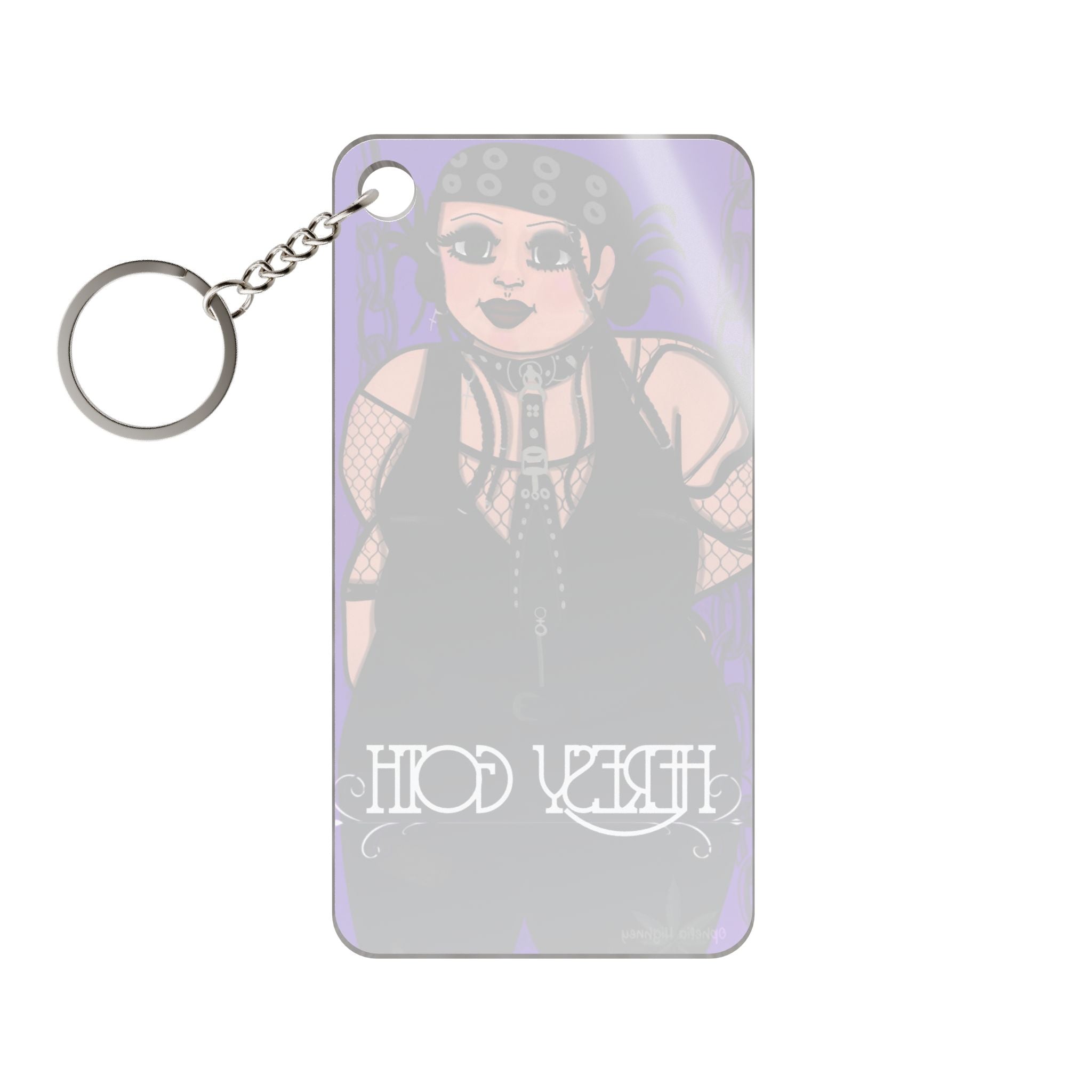 Heresy Goth Keychain