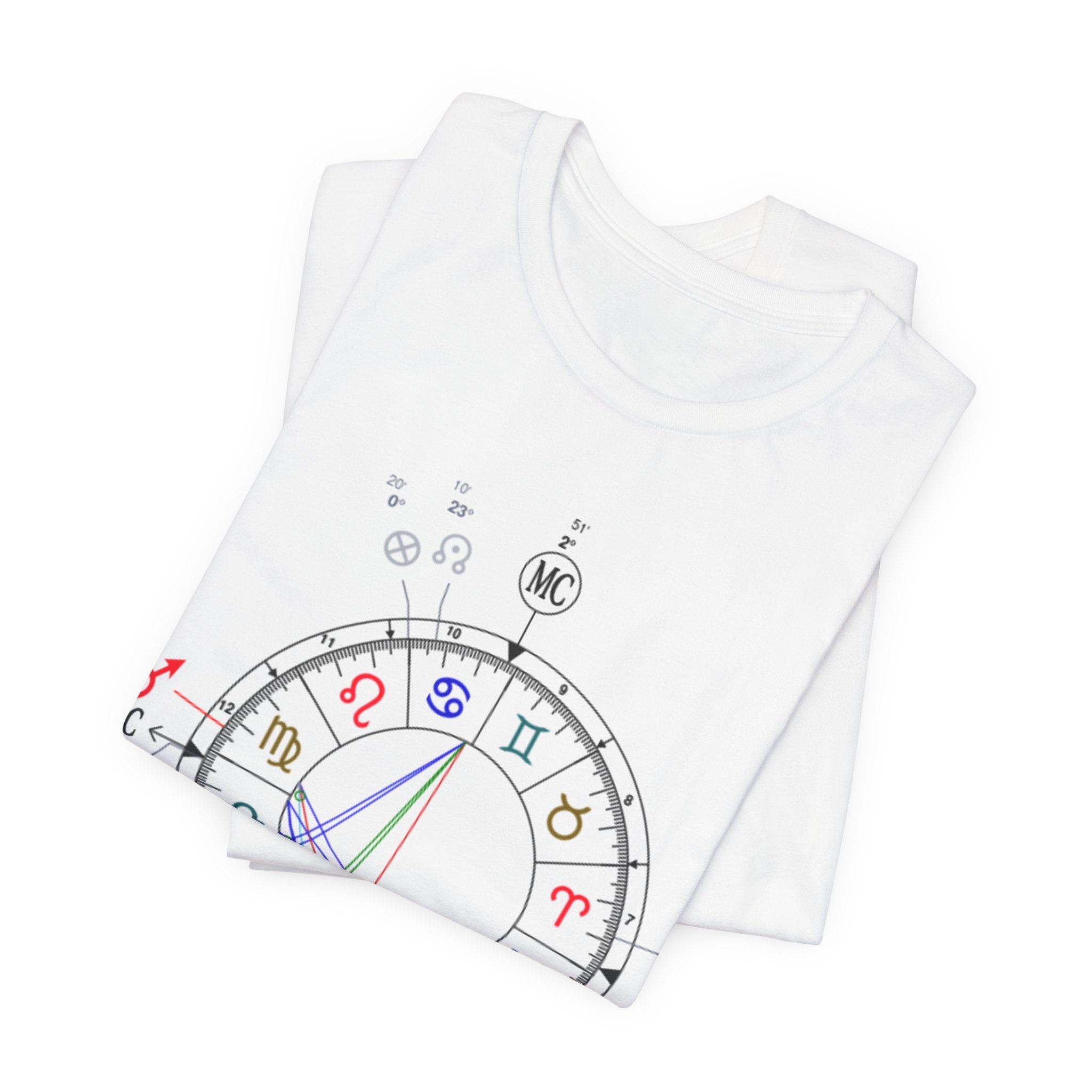 Circus Birth Chart Short Sleeve Tee
