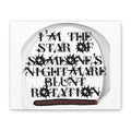 Nightmare Blnt Rotation Matte Canvas, Stretched, 1.25"